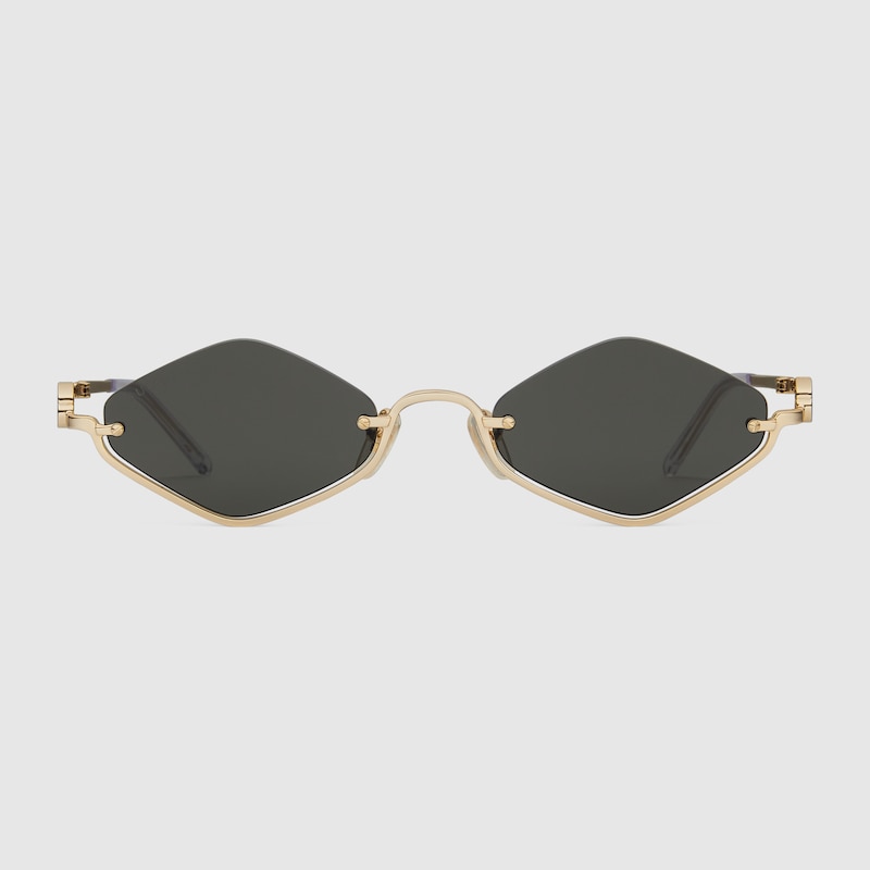 Geometric frame sunglasses - Image 1